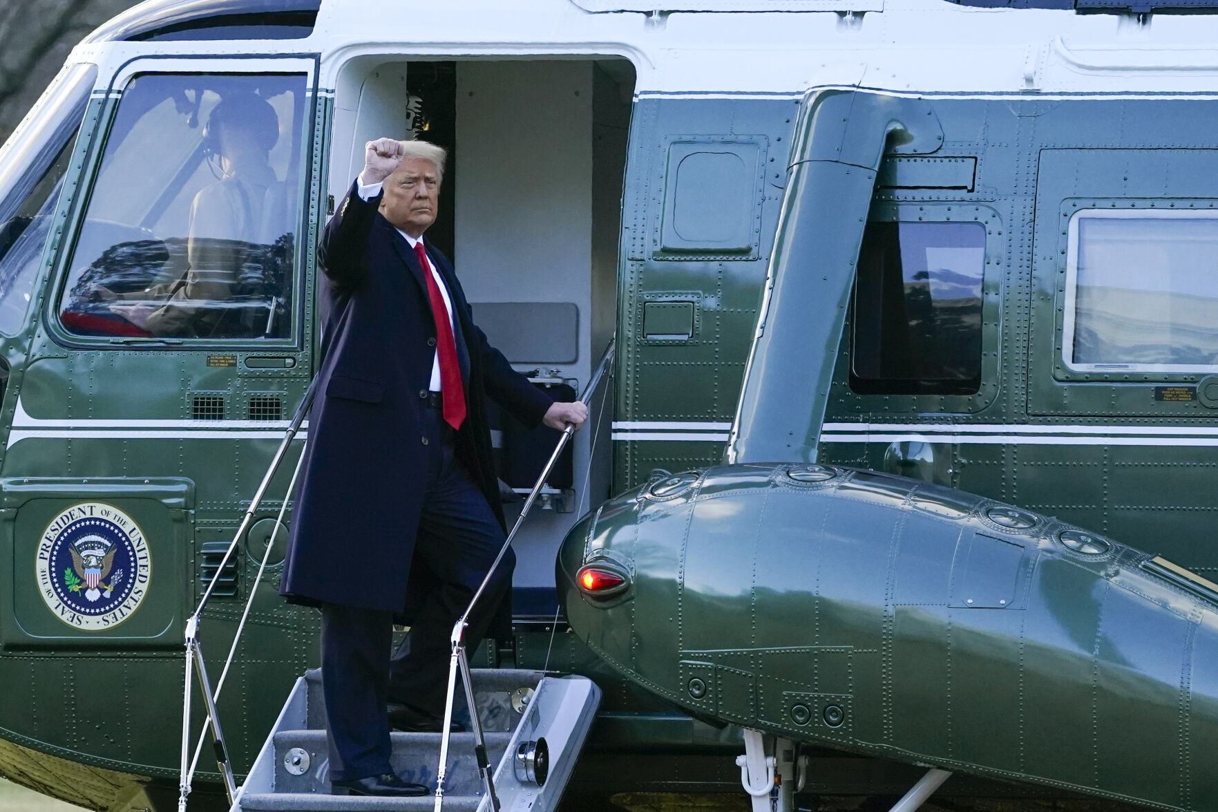 Leaving the White House